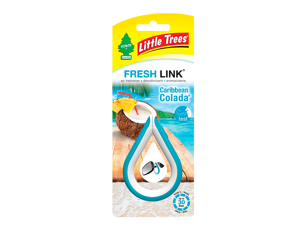 LITTLE TREES FRESH LINK - CARIBBEAN COLADA