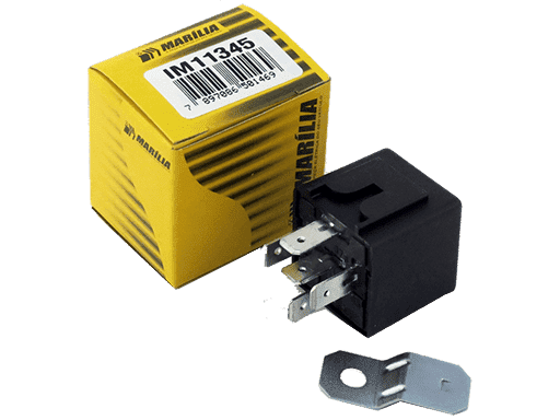 RELAY 5 TERMINALES 12V 10A/40A