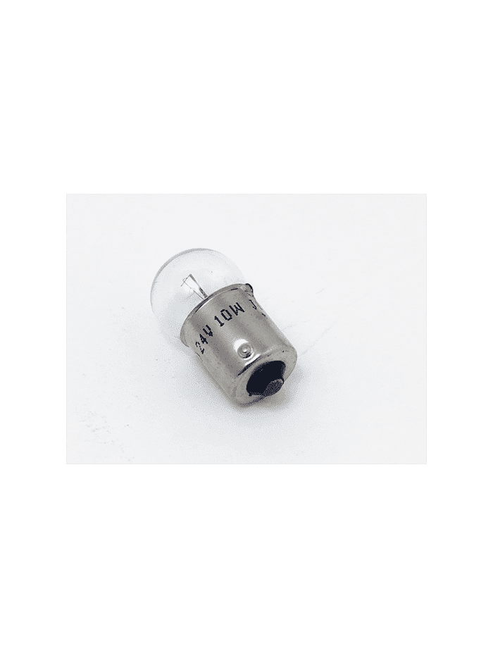 AMPOLLETAS 24V 10W G18.5 BA15s