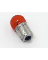 AMPOLLETAS 24V 10W G18.5 BA15s AMBAR
