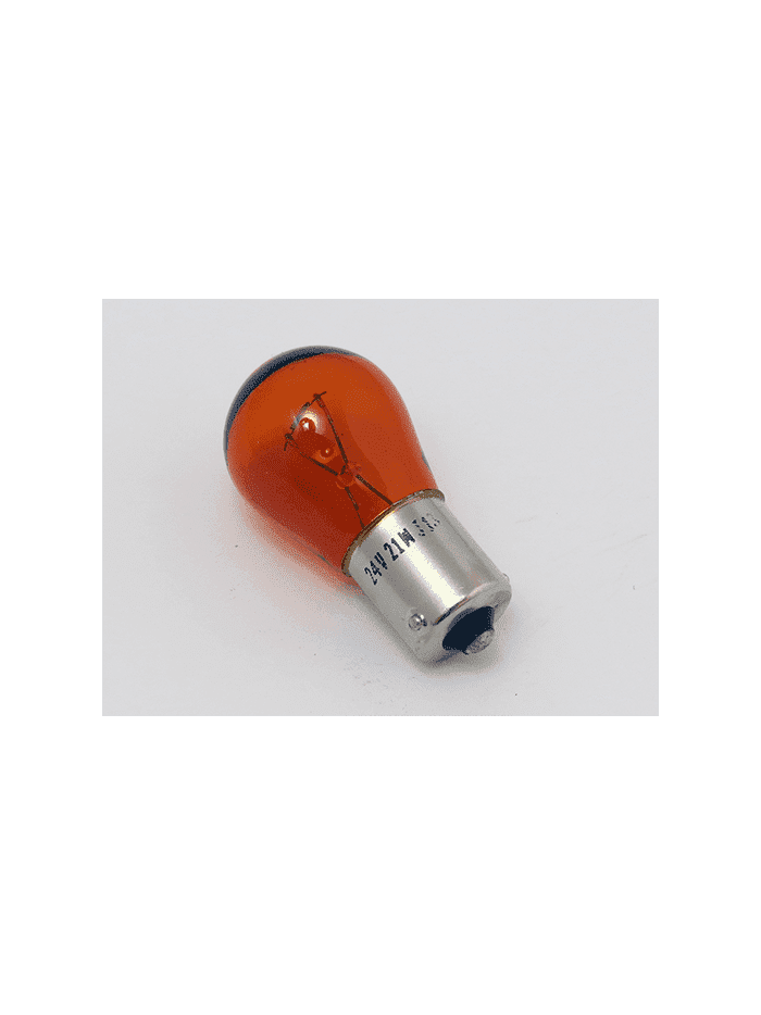 AMPOLLETAS 24V 21W S25 BAU15S