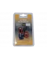AMPOLLETAS 12V 32/3CP S25 PLASTIC BASE DE VIDRIO - AMBAR