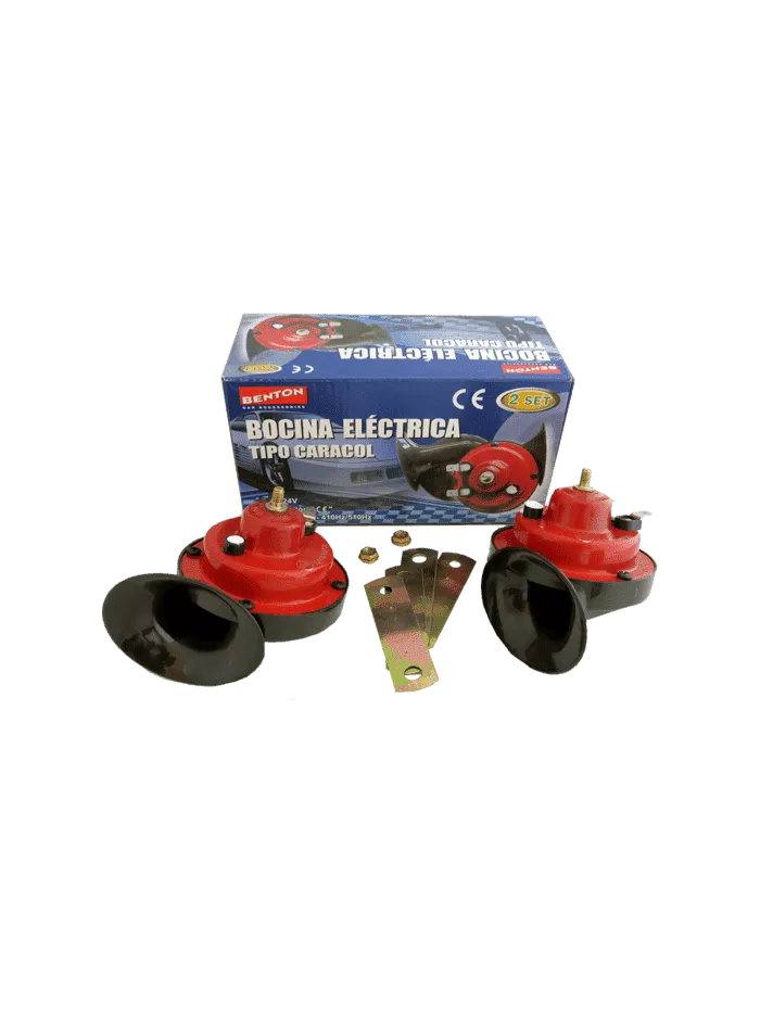 SET BOCINAS TIPO CARACOL 12V