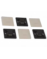 BASE AUTOADHESIVA para AMARRAS 30*30mm NEGRO