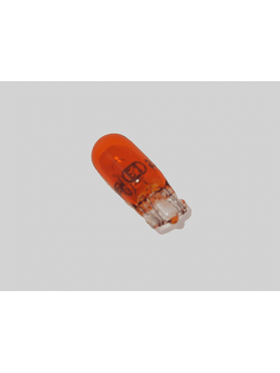 AMPOLLETAS T10 12v 5w Ambar