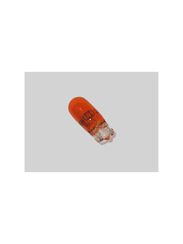 AMPOLLETAS T10 12v 5w Ambar
