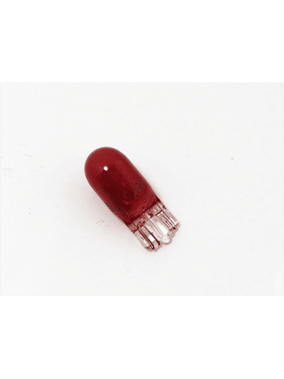 AMPOLLETAS T10 12v 5w Roja