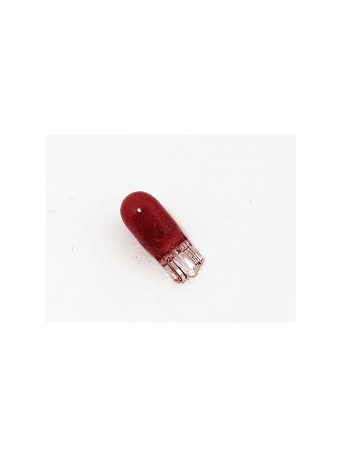 AMPOLLETAS T10 12v 5w Roja
