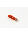 AMPOLLETAS 12V 1.2W T5 BASE DE VIDRIO (W2 X 4.6D) AMBAR