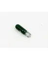 AMPOLLETAS 12V 1.2W T5 BASE DE VIDRIO (W2 X 4.6D) VERDE