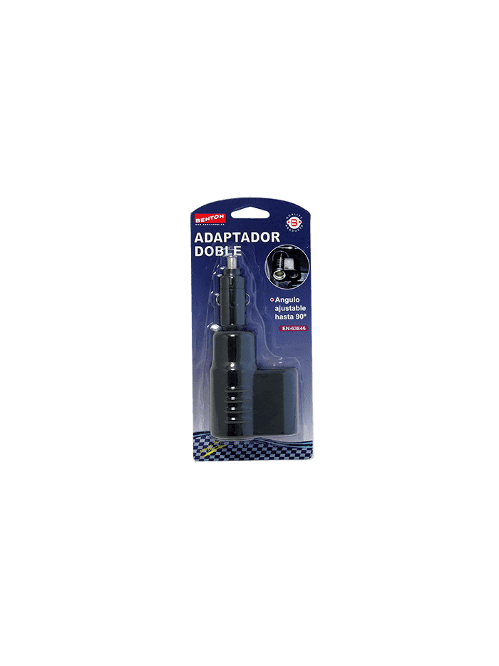 ADAPTADOR TOMACORRIENTE DOBLE