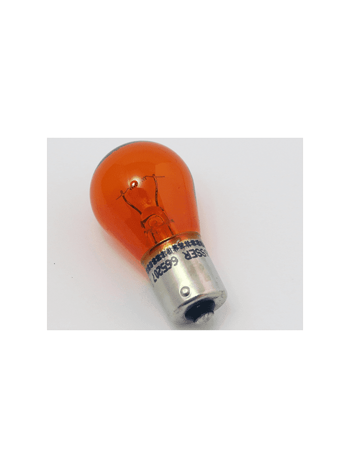 AMPOLLETAS BA15s 24v 21w Ambar