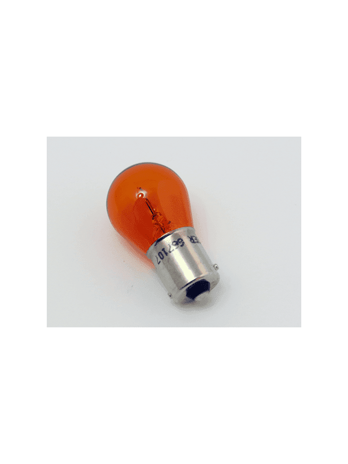 AMPOLLETAS BA15s 12v 21w Ambar