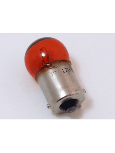 AMPOLLETAS 12V 10W G18.5 BA15s AMBAR