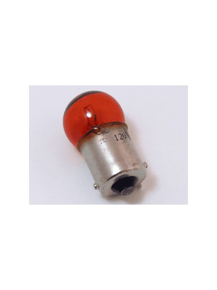 AMPOLLETAS 12V 10W G18.5 BA15s AMBAR