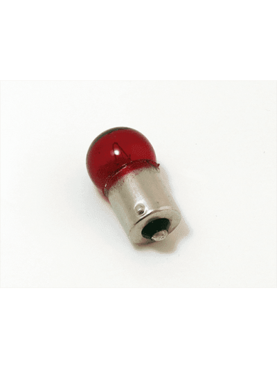 AMPOLLETAS 12V 10W G18.5 BA15s ROJO