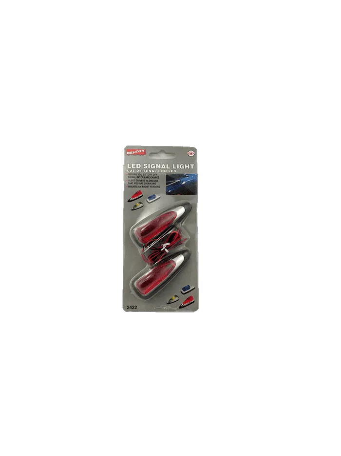 SEÑALIZADORES LED - ROJO (SET DE 2 PIEZAS)