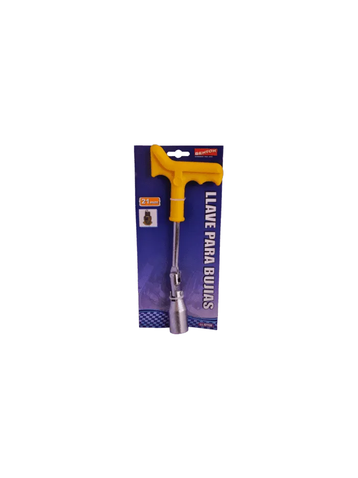 LLAVE DE BUJIAS 21MM