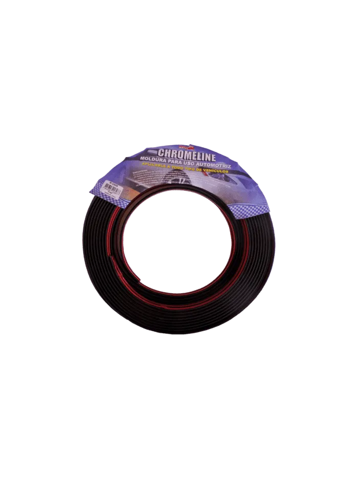 MOLDURA - 28 x 4mm - NEGRO