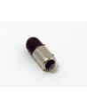 AMPOLLETAS 24V 3W T8.5 BA9S ( 23 MM ) MORADO
