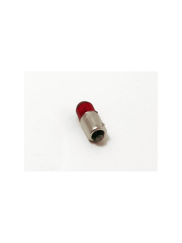 AMPOLLETAS 24V 3W T8.5 BA9S ( 23 MM ) ROJO