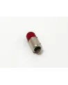 AMPOLLETAS 24V 3W T8.5 BA9S ( 23 MM ) ROJO