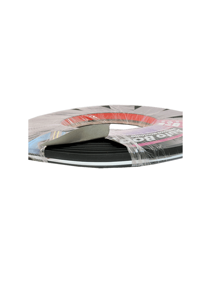 MOLDURA - 20 x 3.5mm - NEGRO / CROMADO