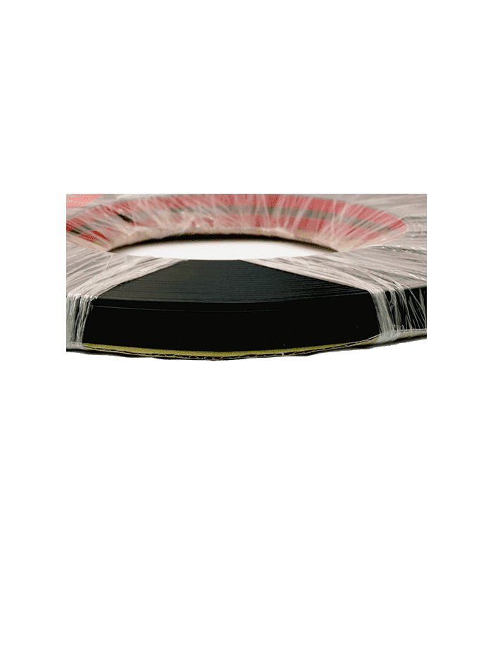 MOLDURA - 25 x 5mm - NEGRA