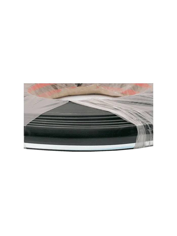 MOLDURA - 29 x 7.5mm - NEGRO / CROMADO