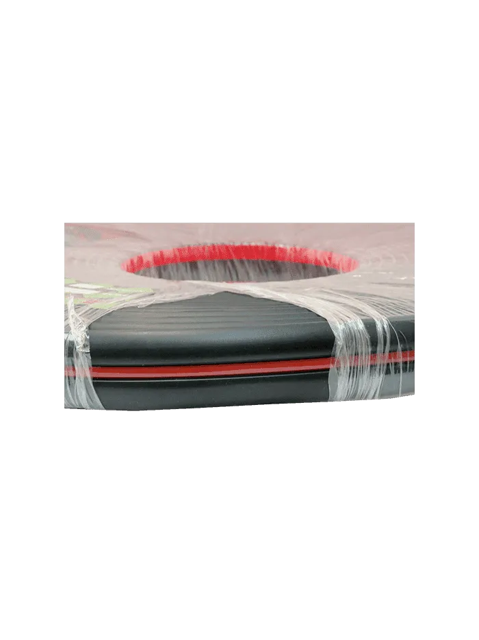 MOLDURA - 39 x 8.5mm - NEGRO / ROJO