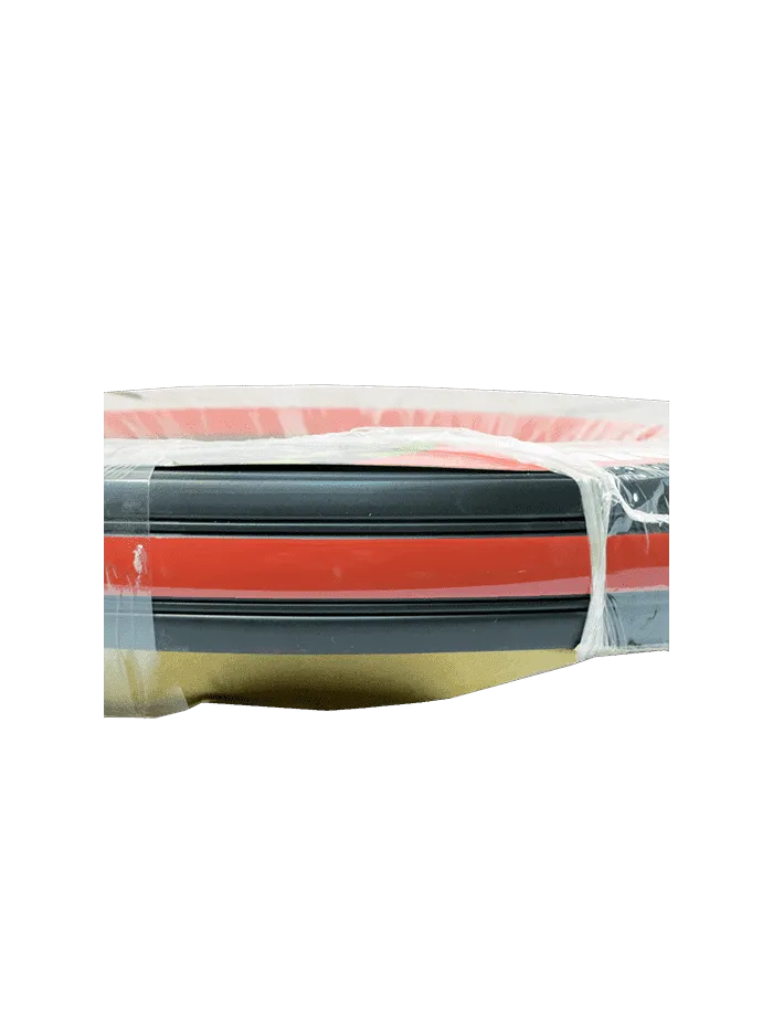 MOLDURA - 43 x 5mm - NEGRO / ROJO
