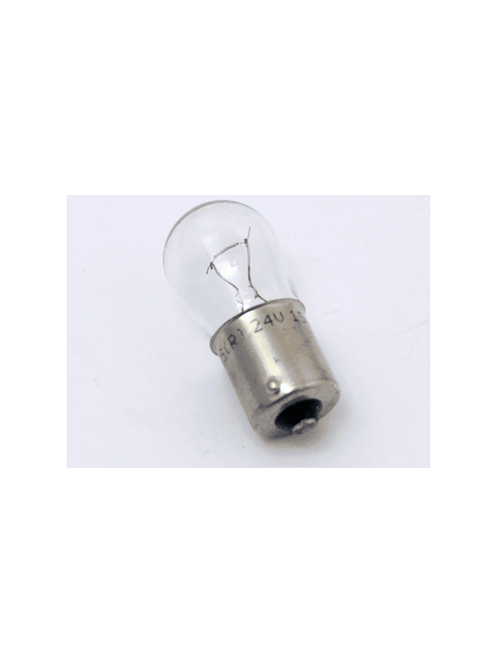 AMPOLLETAS 24V 15CP B19 BA15s
