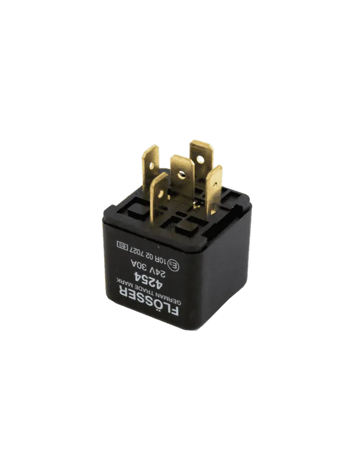 MINI RELAIS 24V 20A 5 TERMINALES