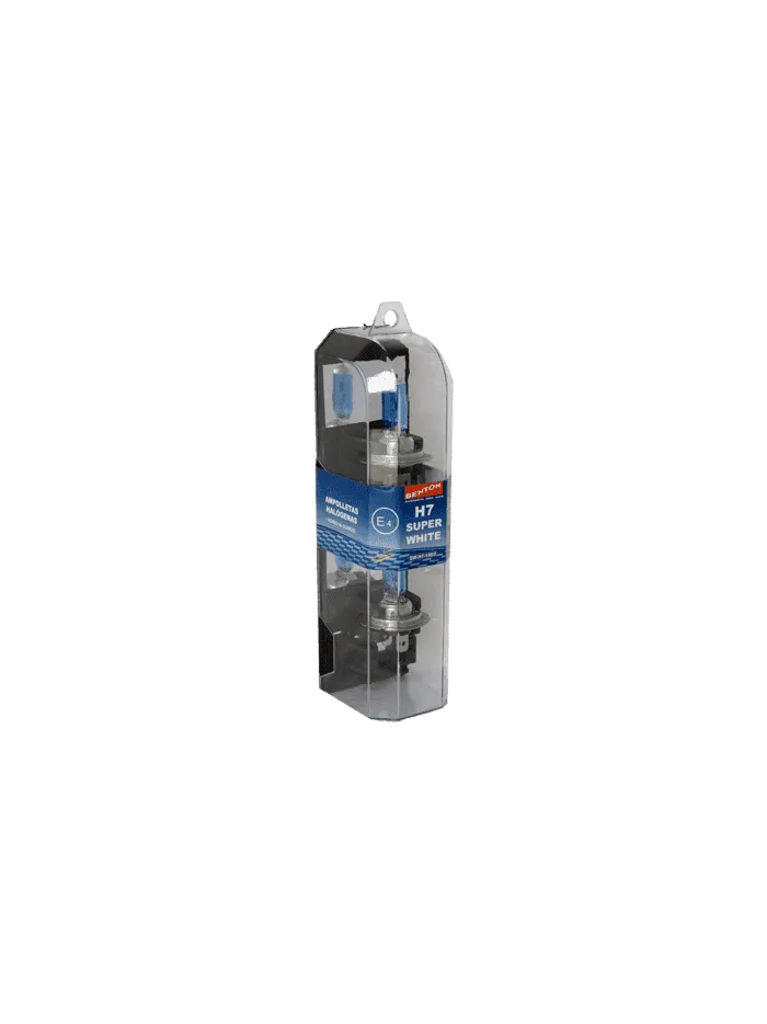 SET AMPOLLETAS H7 12V 100W
