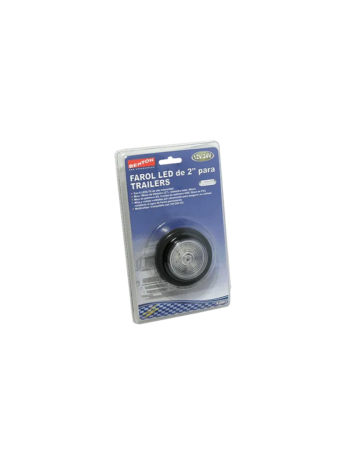 FAROL 6 LED 12/24V BLANCO