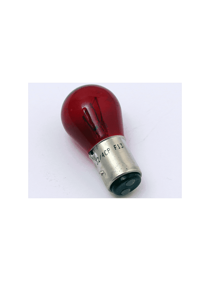 AMPOLLETAS 12V 32/4CP S25 BAY 15D - ROJO