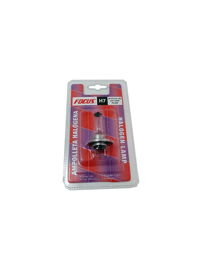 AMPOLLETAS - H7 24v 100w