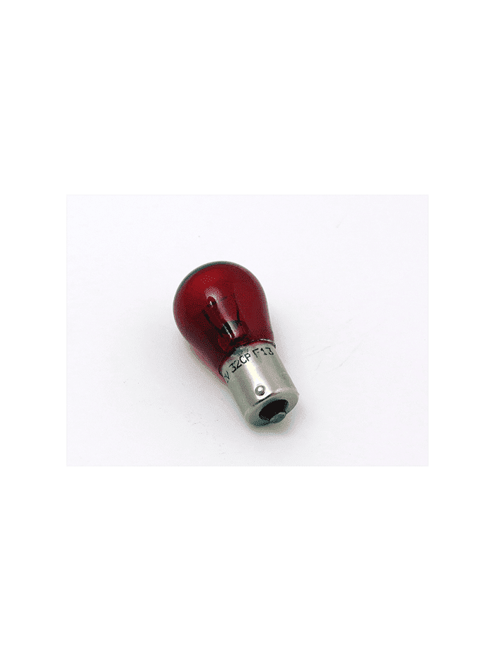 AMPOLLETAS 12V 32CP S25 BA15s - ROJO