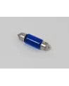 AMPOLLETAS 12V 10W FESTOON 10 X 36 AZUL