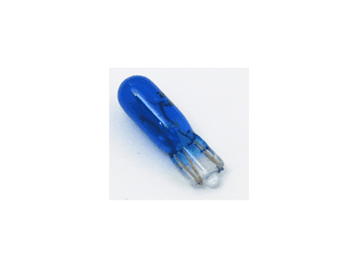 24V 1.2W T5 BASE DE VIDRIO ( W2 X 4.6D ) AZUL