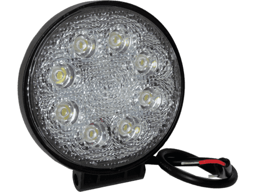 FAROL DE TRABAJO 166MM DIAMETRO 8 LED IP67