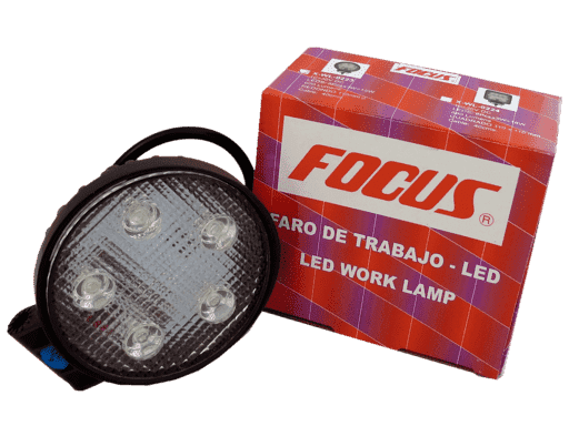 LED WORK LAMP ROUND 110mm Dia. 3Wx5Pcs