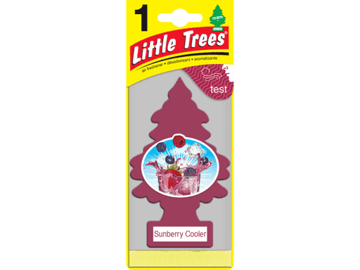 PINO AROMATICO LITTLE TREES U.S.A. - SUNBERRY COOLER 24 UNIDADES